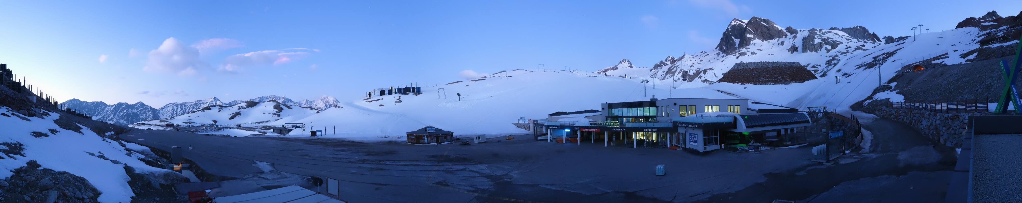 Archived image Webcam Tiefenbachgletscher Ötztal
