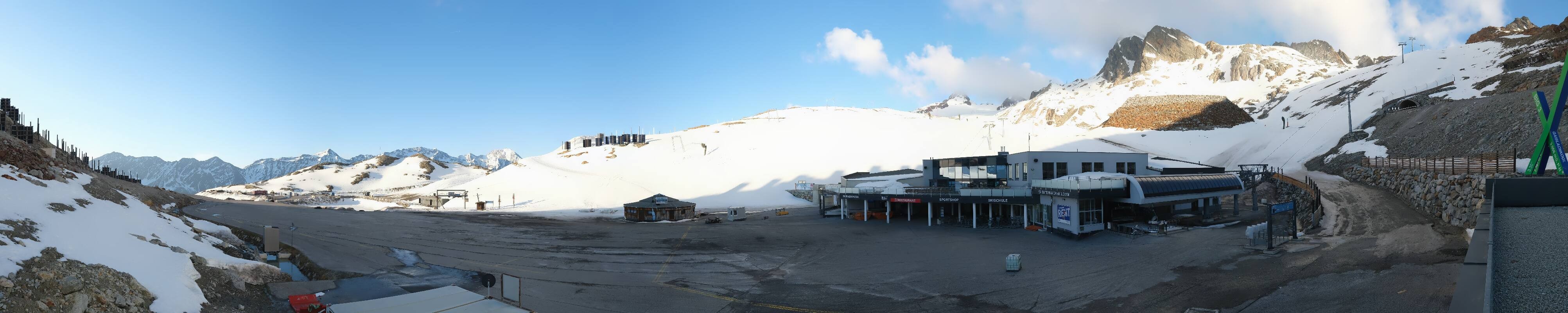 Archived image Webcam Tiefenbachgletscher Ötztal