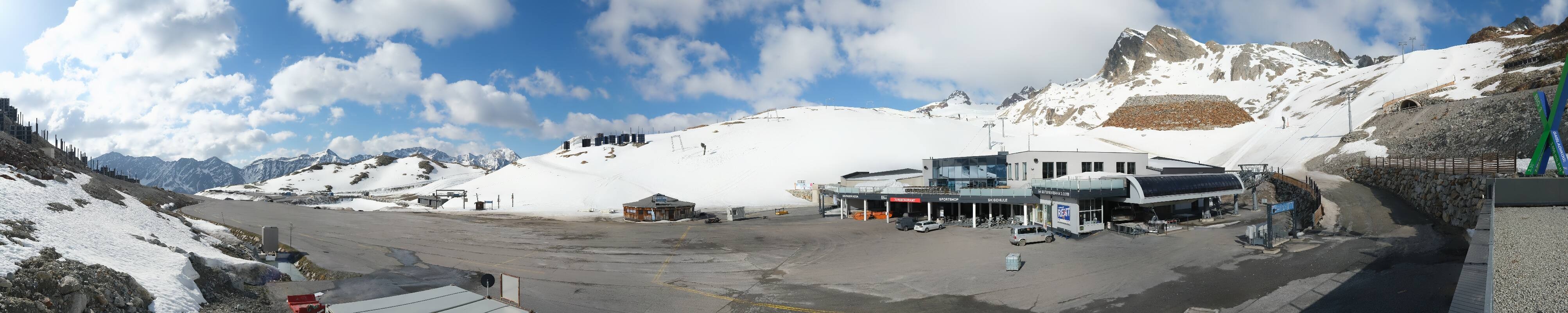 Archived image Webcam Tiefenbachgletscher Ötztal