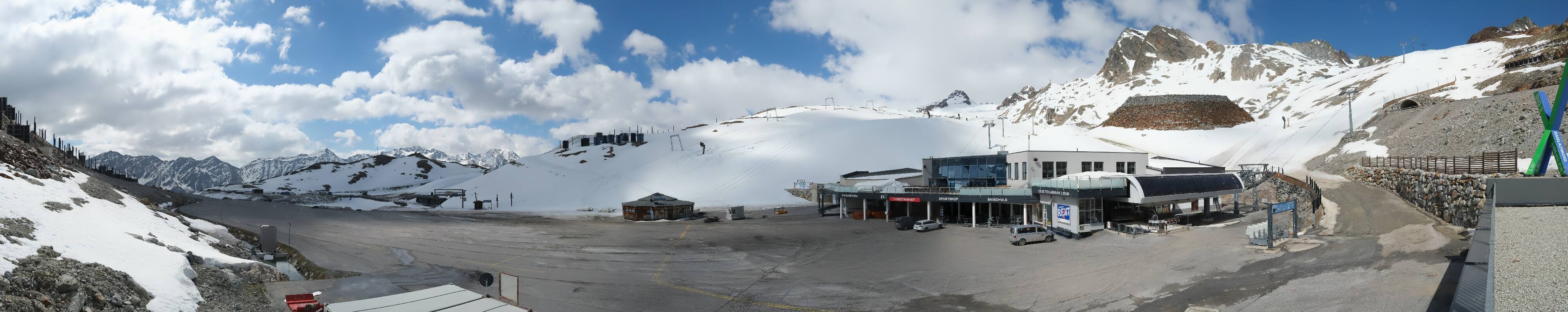 Archived image Webcam Tiefenbachgletscher Ötztal
