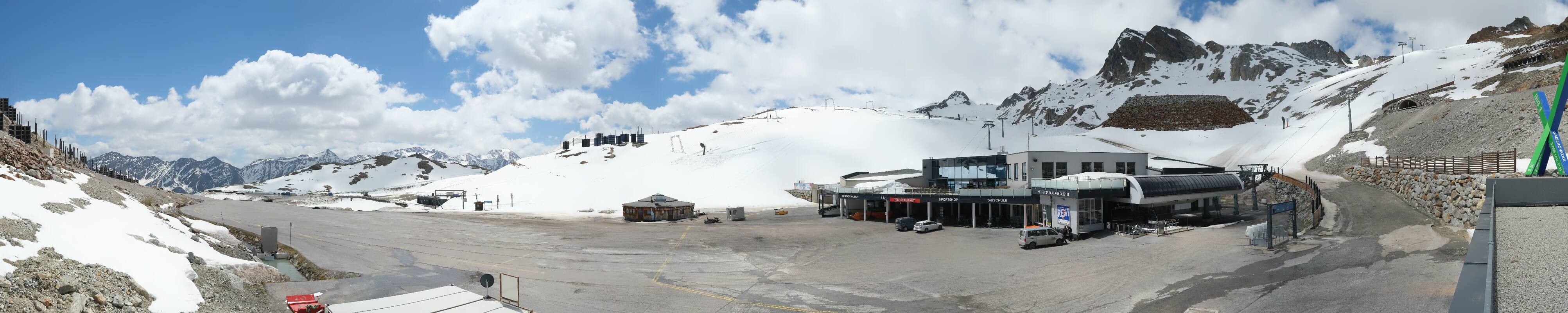 Archived image Webcam Tiefenbachgletscher Ötztal