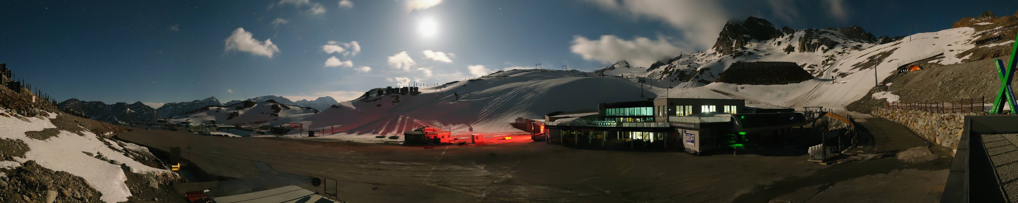 Archiv Foto Webcam Tiefenbachgletscher Ötztal