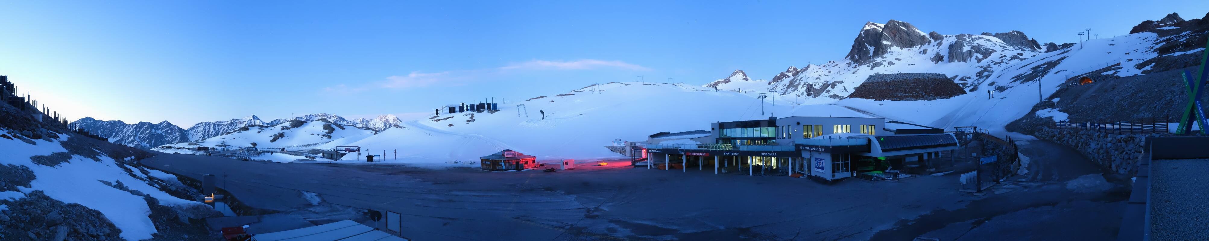 Archiv Foto Webcam Tiefenbachgletscher Ötztal