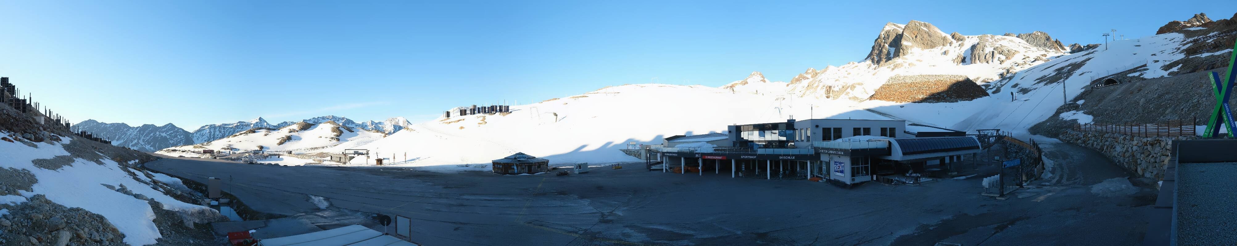 Archiv Foto Webcam Tiefenbachgletscher Ötztal