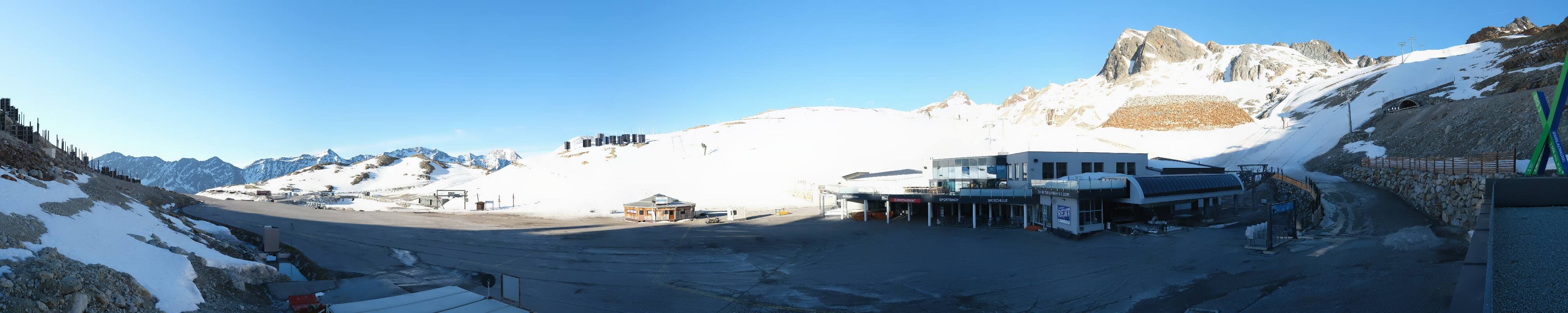Archiv Foto Webcam Tiefenbachgletscher Ötztal