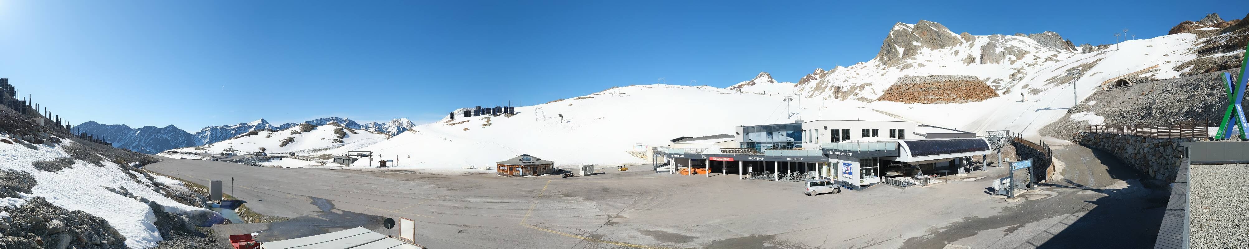 Archiv Foto Webcam Tiefenbachgletscher Ötztal