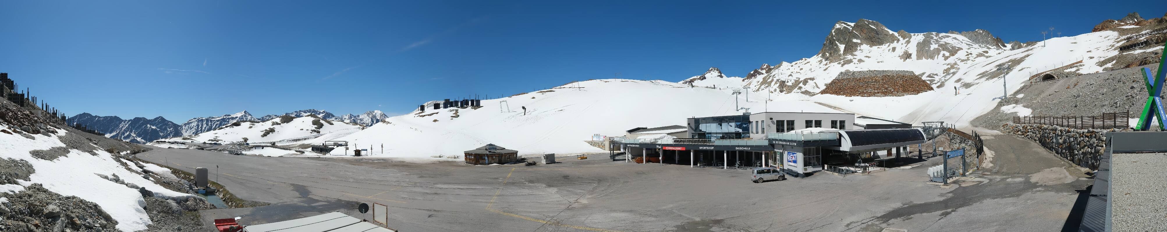 Archiv Foto Webcam Tiefenbachgletscher Ötztal