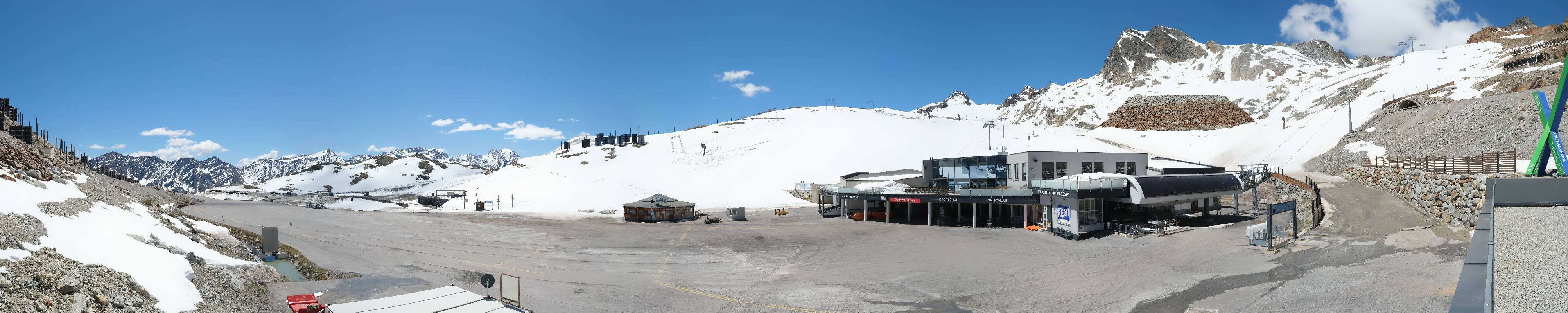 Archiv Foto Webcam Tiefenbachgletscher Ötztal