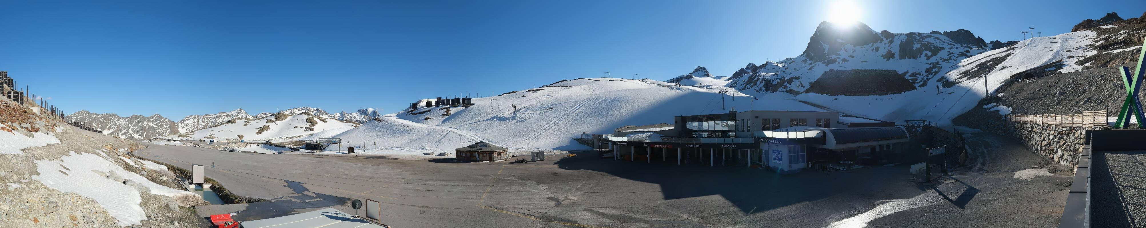 Archiv Foto Webcam Tiefenbachgletscher Ötztal