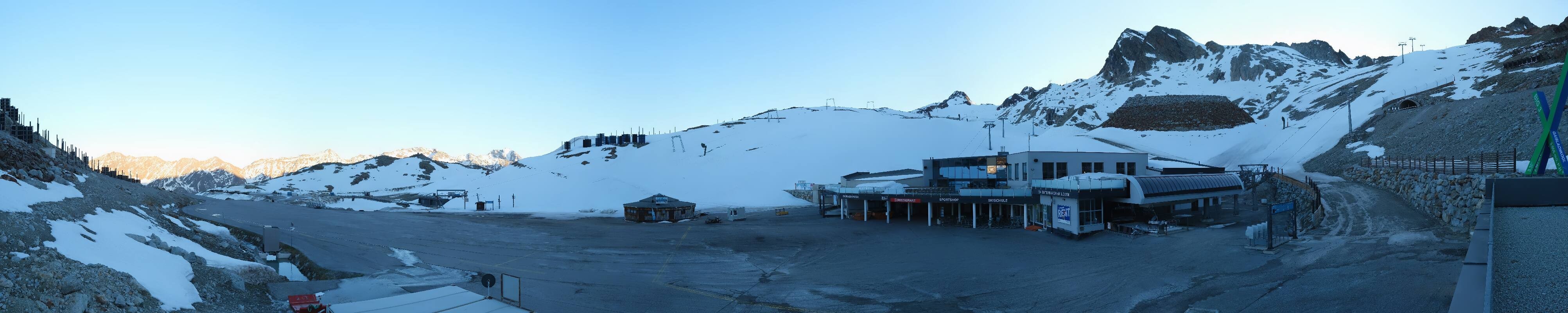 Archiv Foto Webcam Tiefenbachgletscher Ötztal