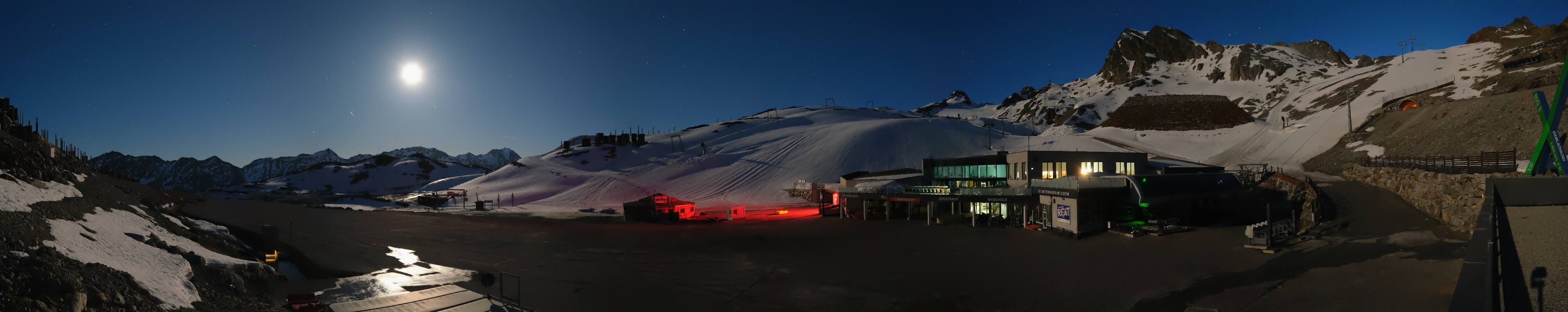 Archiv Foto Webcam Tiefenbachgletscher Ötztal