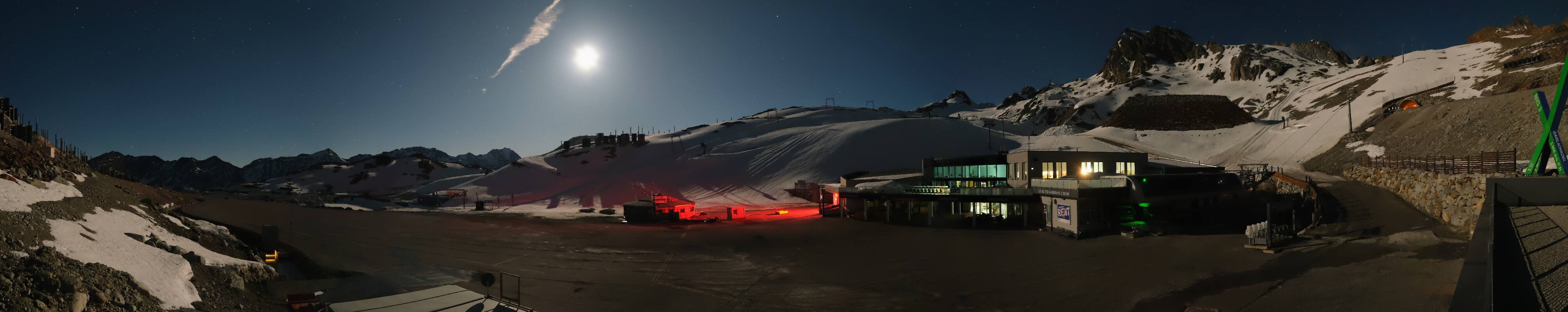 Archiv Foto Webcam Tiefenbachgletscher Ötztal