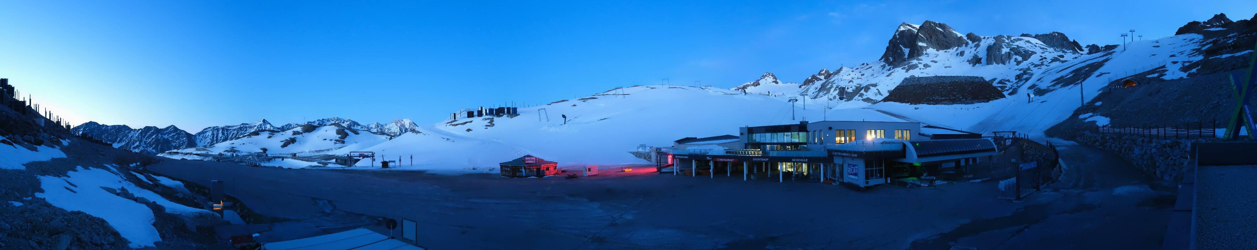 Archiv Foto Webcam Tiefenbachgletscher Ötztal
