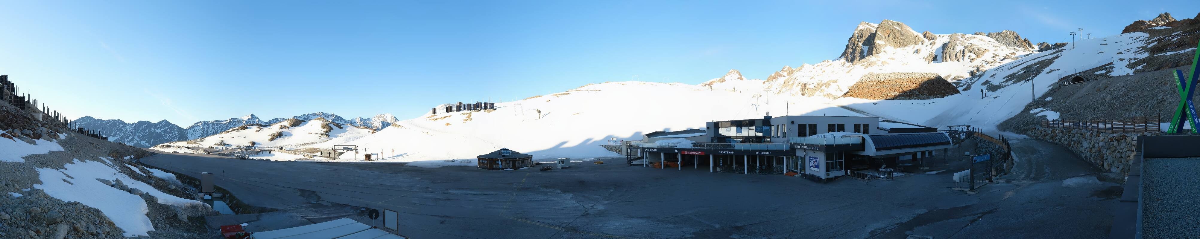 Archiv Foto Webcam Tiefenbachgletscher Ötztal