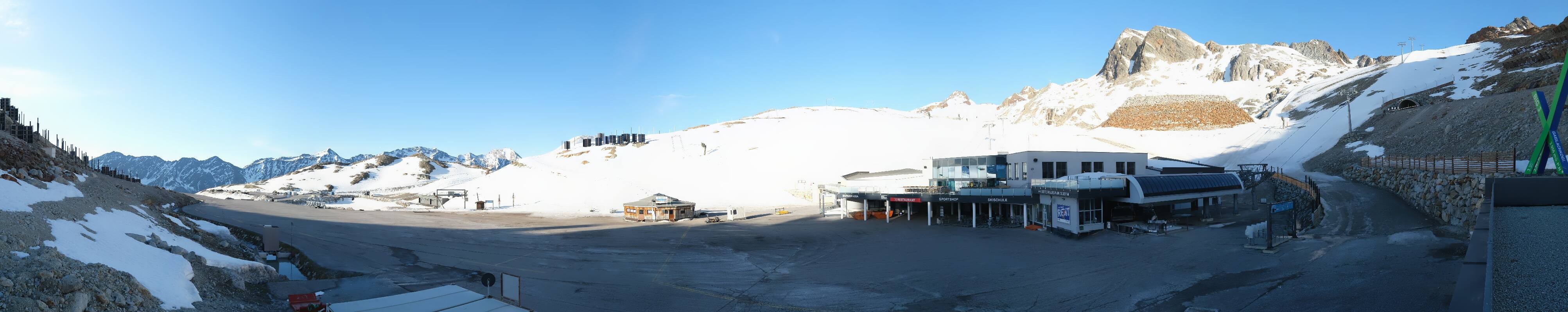 Archiv Foto Webcam Tiefenbachgletscher Ötztal
