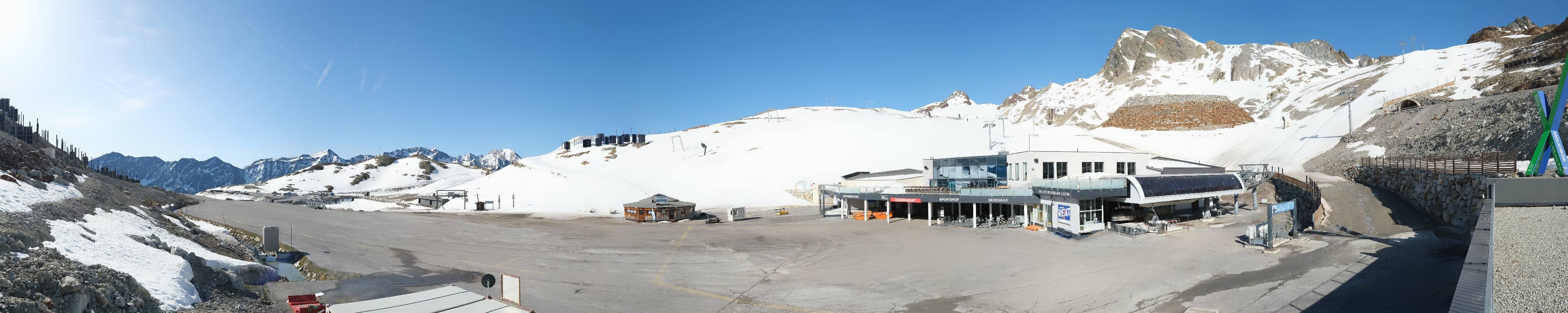 Archiv Foto Webcam Tiefenbachgletscher Ötztal