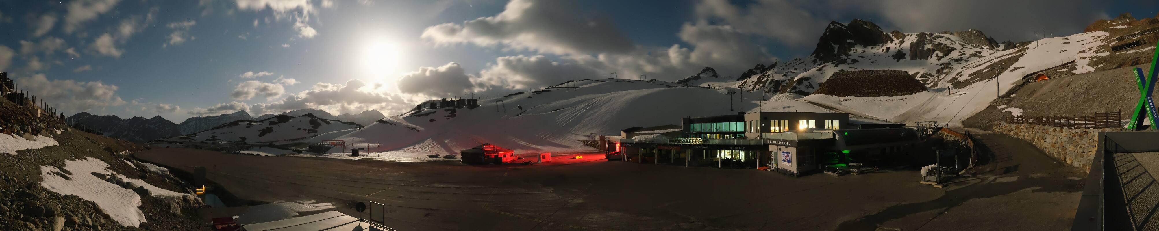 Archived image Webcam Tiefenbachgletscher Ötztal