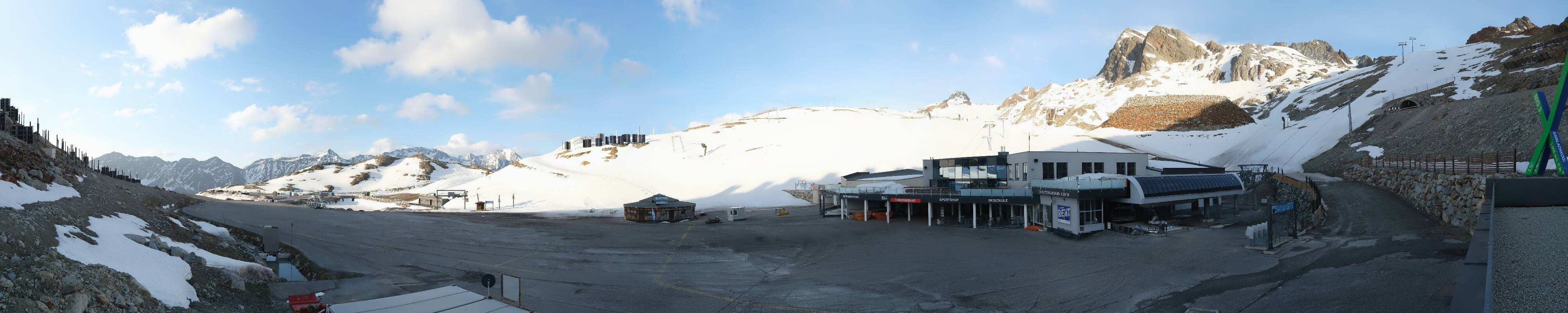 Archived image Webcam Tiefenbachgletscher Ötztal