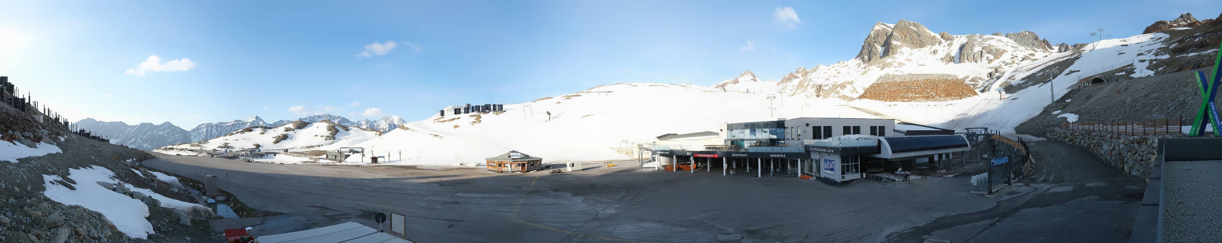 Archived image Webcam Tiefenbachgletscher Ötztal