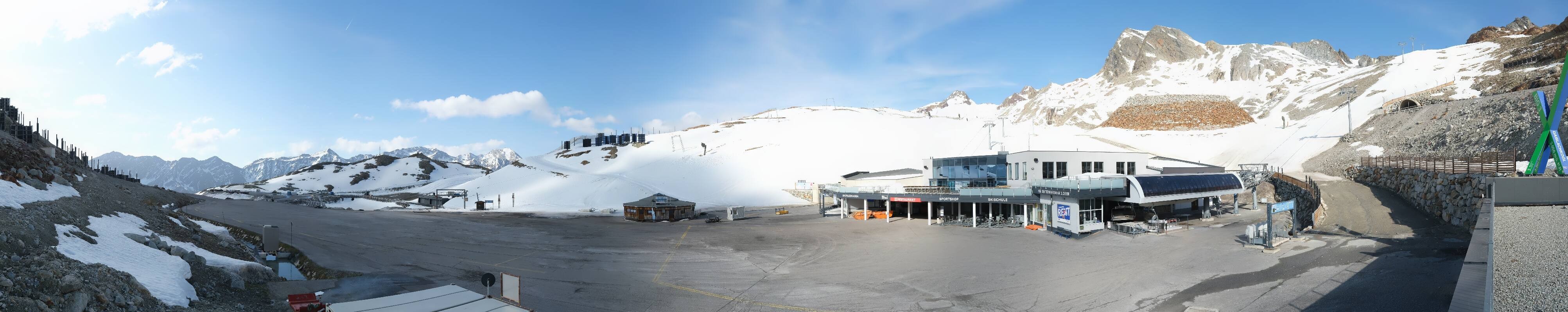 Archived image Webcam Tiefenbachgletscher Ötztal