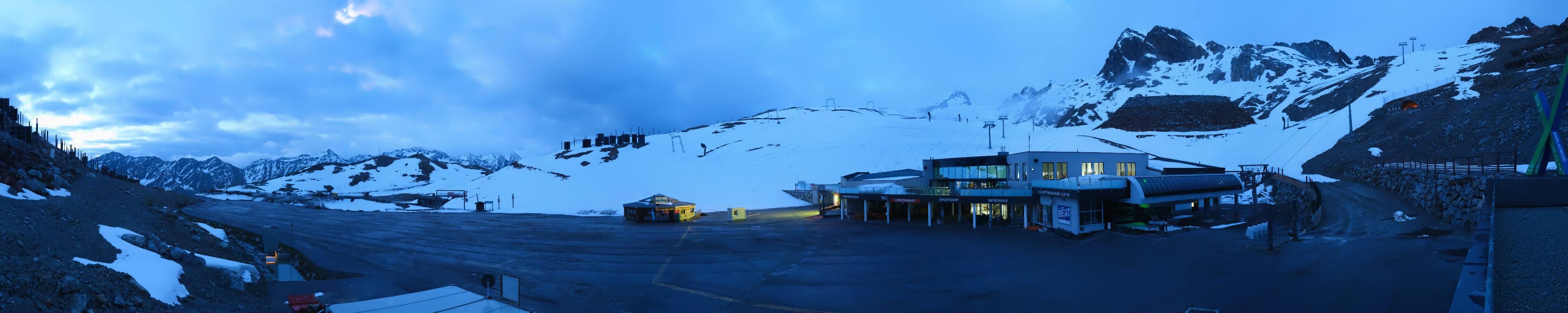 Archiv Foto Webcam Tiefenbachgletscher Ötztal