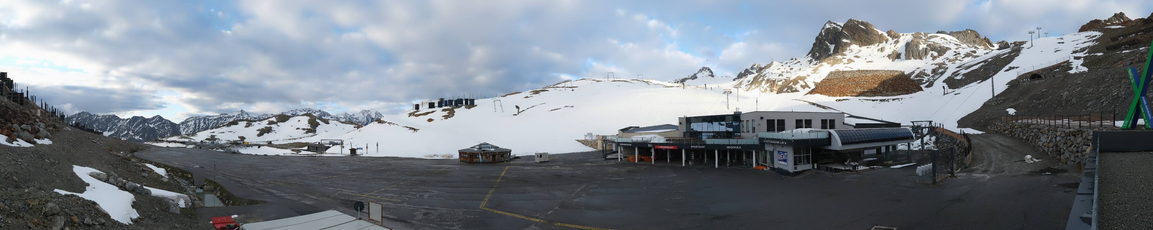 Archiv Foto Webcam Tiefenbachgletscher Ötztal
