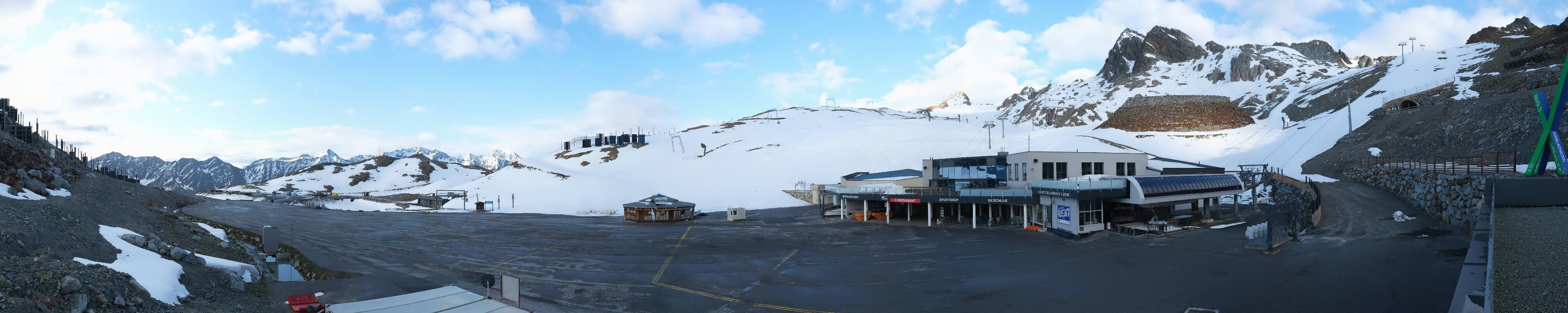 Archiv Foto Webcam Tiefenbachgletscher Ötztal