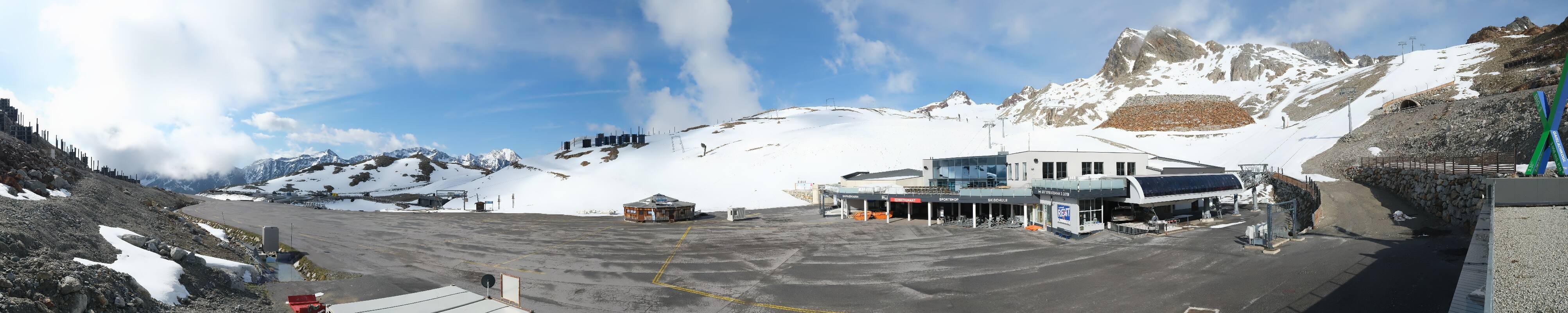 Archiv Foto Webcam Tiefenbachgletscher Ötztal