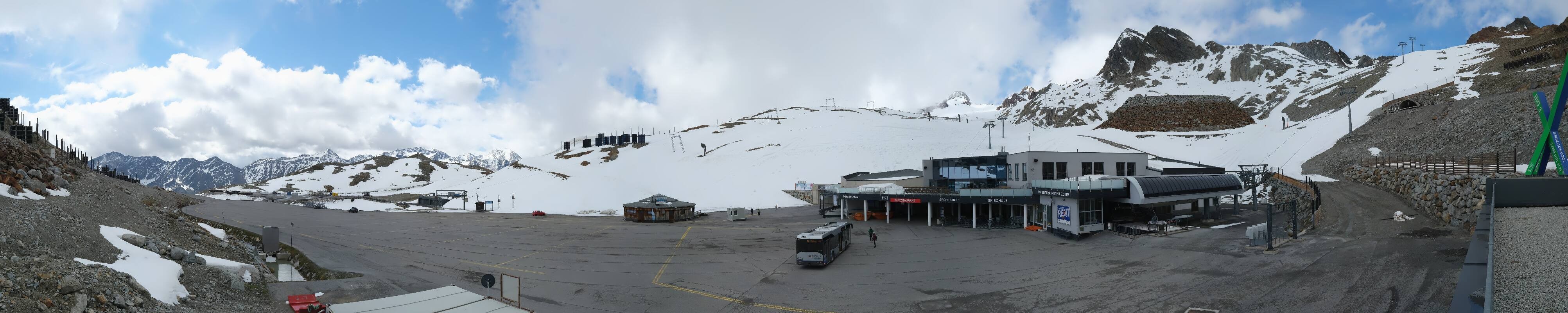 Archiv Foto Webcam Tiefenbachgletscher Ötztal