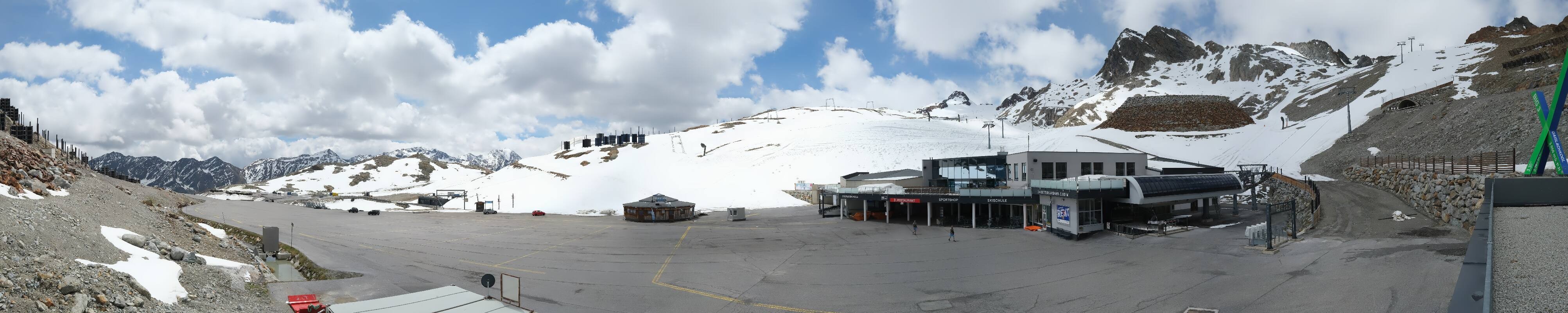 Archiv Foto Webcam Tiefenbachgletscher Ötztal