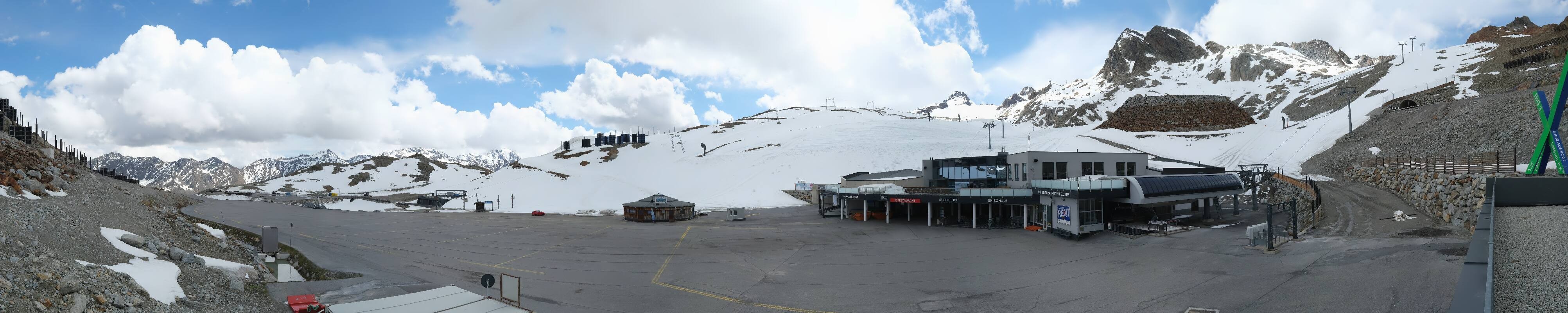 Archiv Foto Webcam Tiefenbachgletscher Ötztal