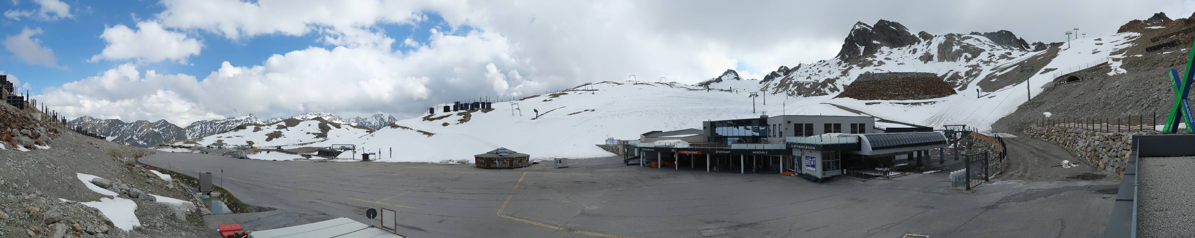 Archiv Foto Webcam Tiefenbachgletscher Ötztal