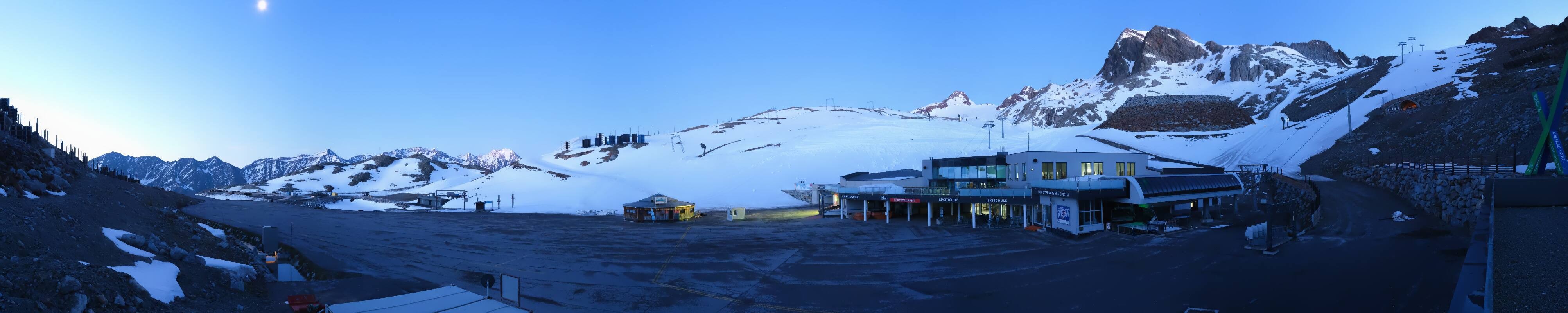 Archiv Foto Webcam Tiefenbachgletscher Ötztal