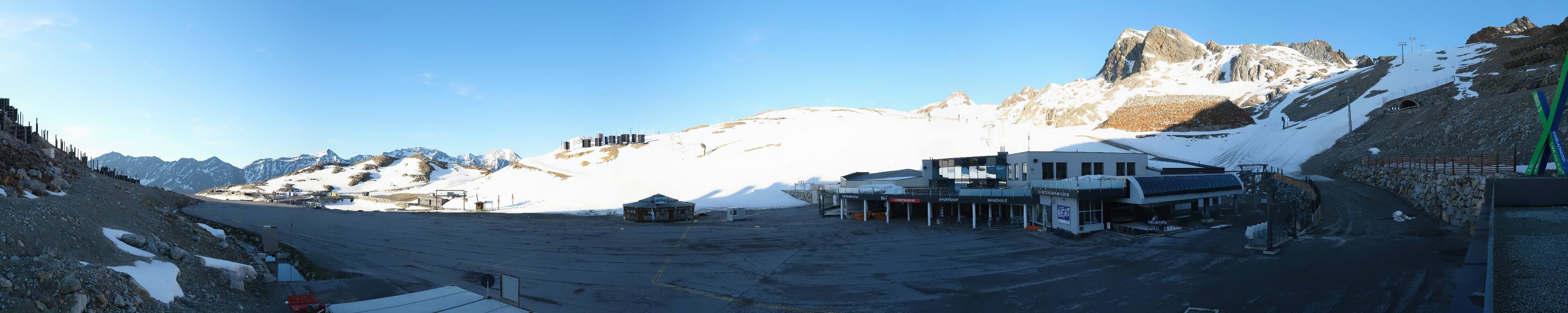 Archiv Foto Webcam Tiefenbachgletscher Ötztal