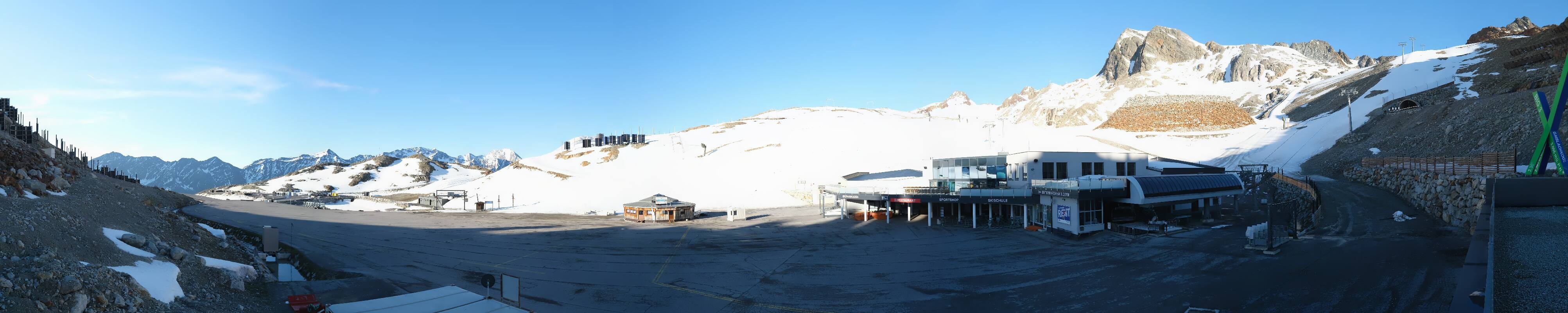 Archiv Foto Webcam Tiefenbachgletscher Ötztal