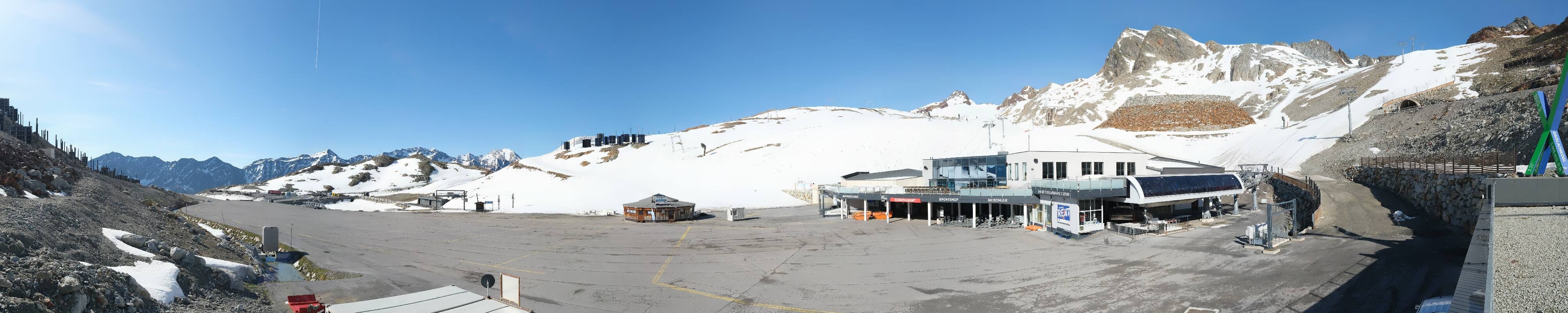 Archiv Foto Webcam Tiefenbachgletscher Ötztal