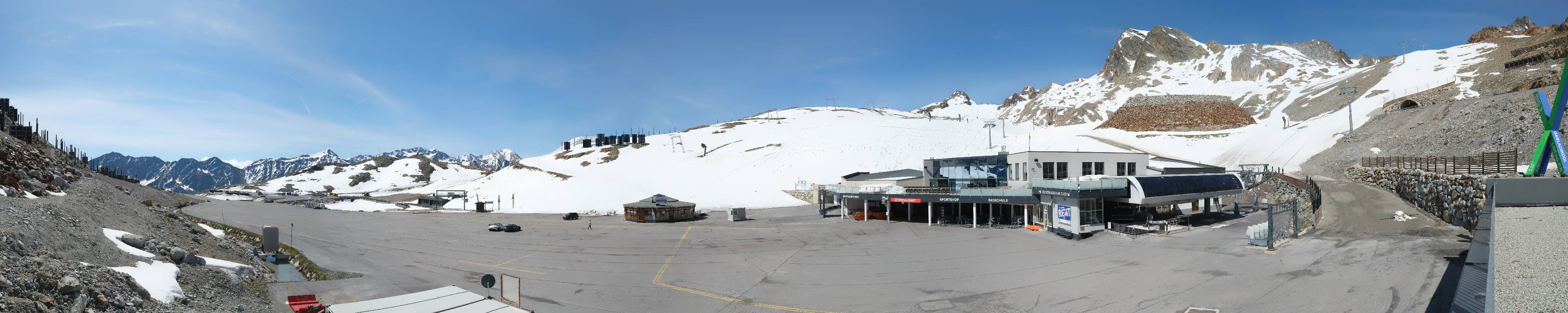 Archiv Foto Webcam Tiefenbachgletscher Ötztal