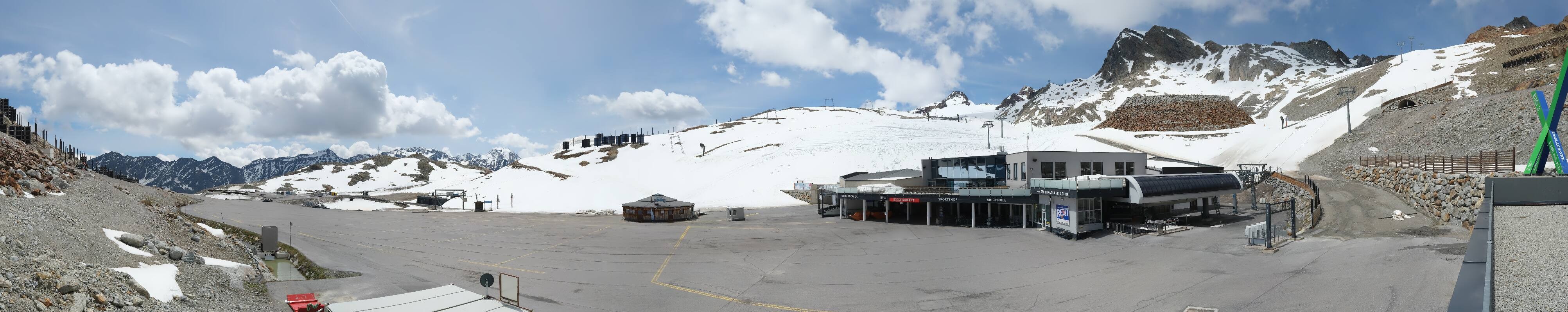 Archiv Foto Webcam Tiefenbachgletscher Ötztal