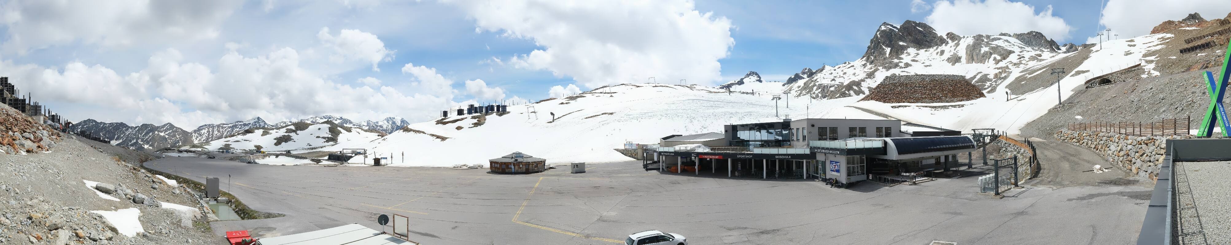 Archiv Foto Webcam Tiefenbachgletscher Ötztal
