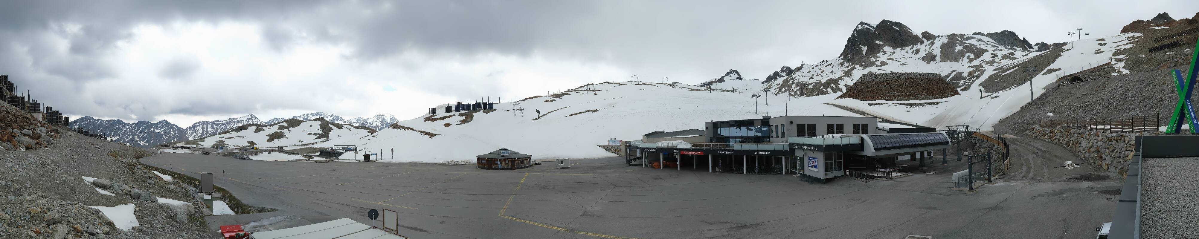 Archiv Foto Webcam Tiefenbachgletscher Ötztal