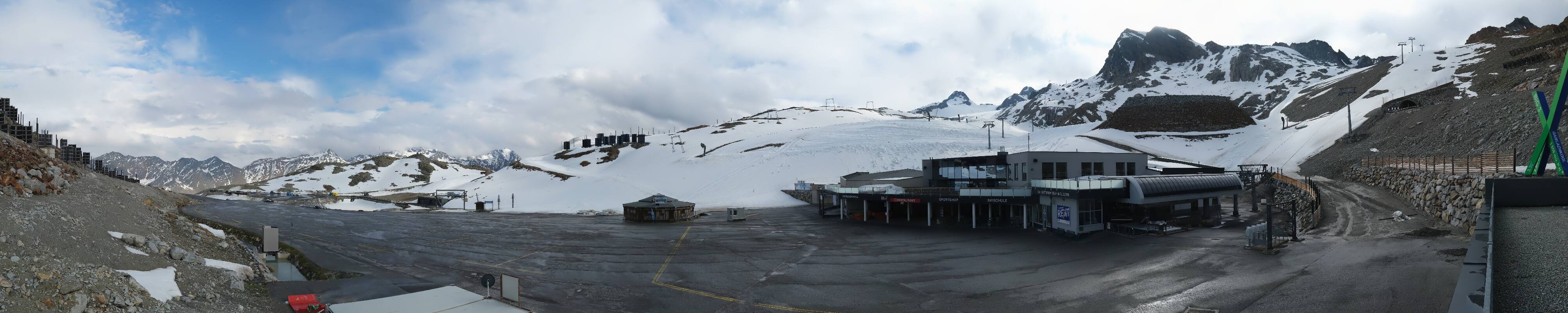 Archiv Foto Webcam Tiefenbachgletscher Ötztal