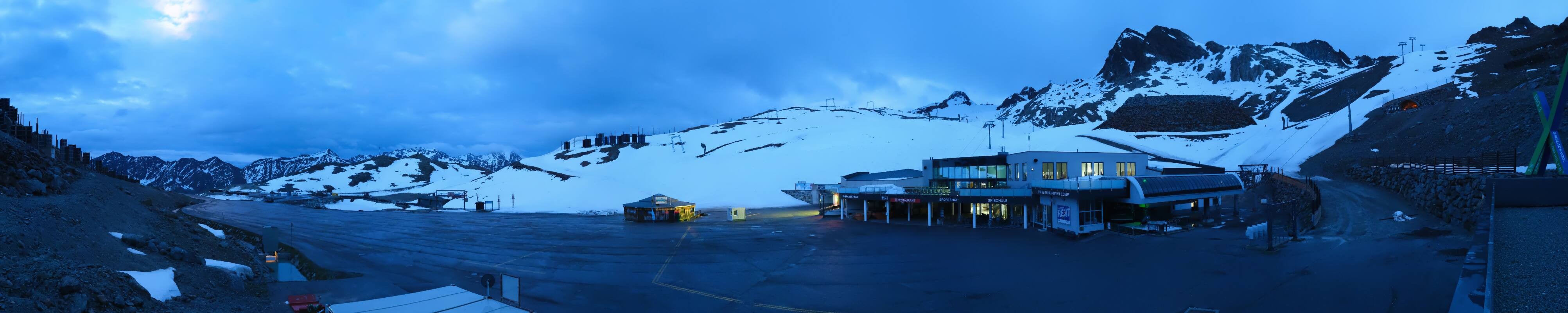 Archiv Foto Webcam Tiefenbachgletscher Ötztal