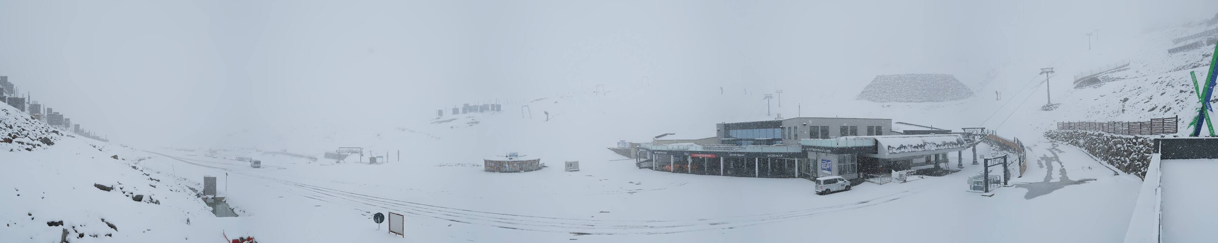 Archiv Foto Webcam Tiefenbachgletscher Ötztal