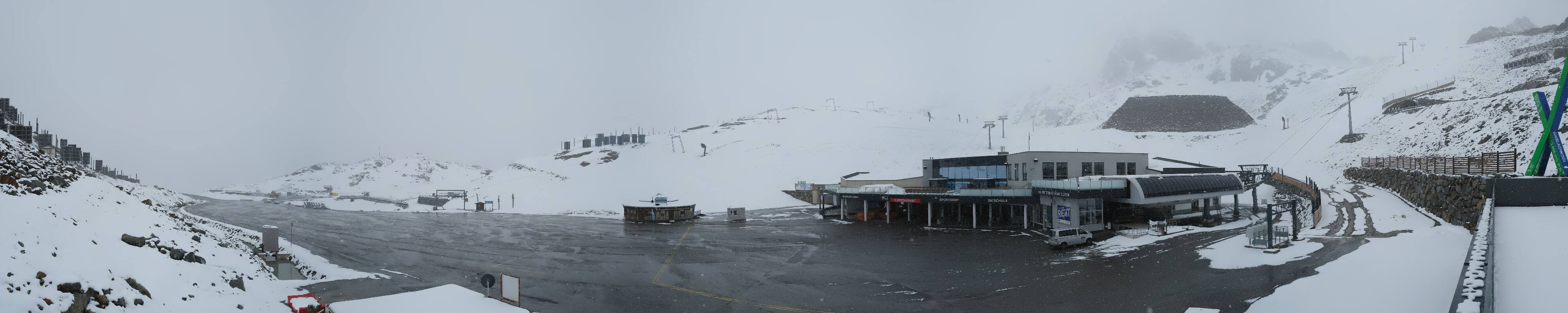 Archiv Foto Webcam Tiefenbachgletscher Ötztal