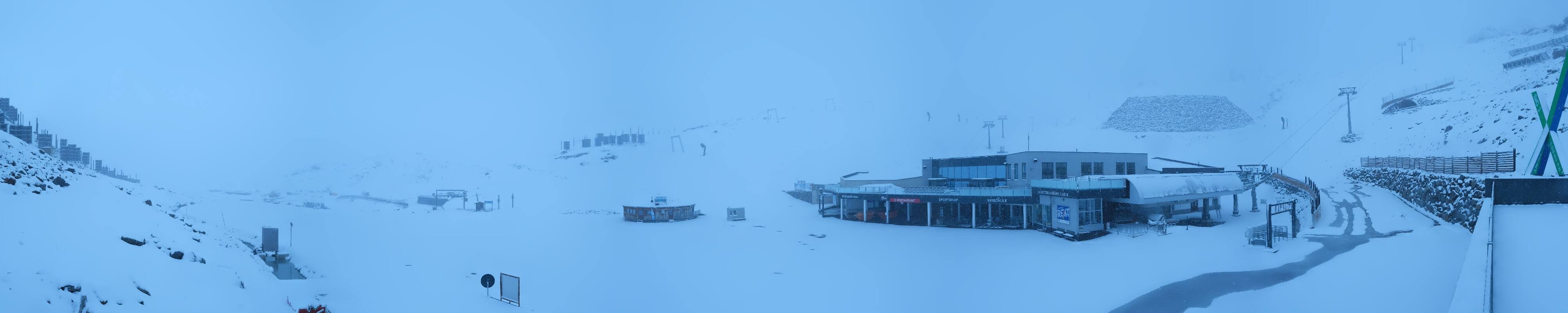 Archiv Foto Webcam Tiefenbachgletscher Ötztal
