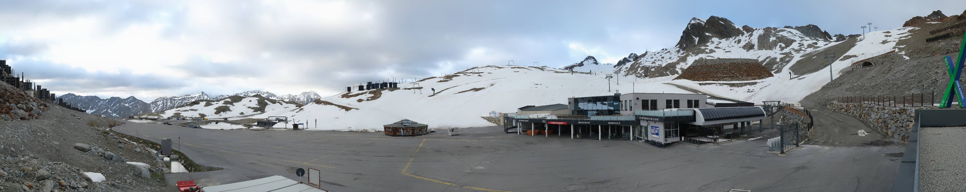 Archiv Foto Webcam Tiefenbachgletscher Ötztal