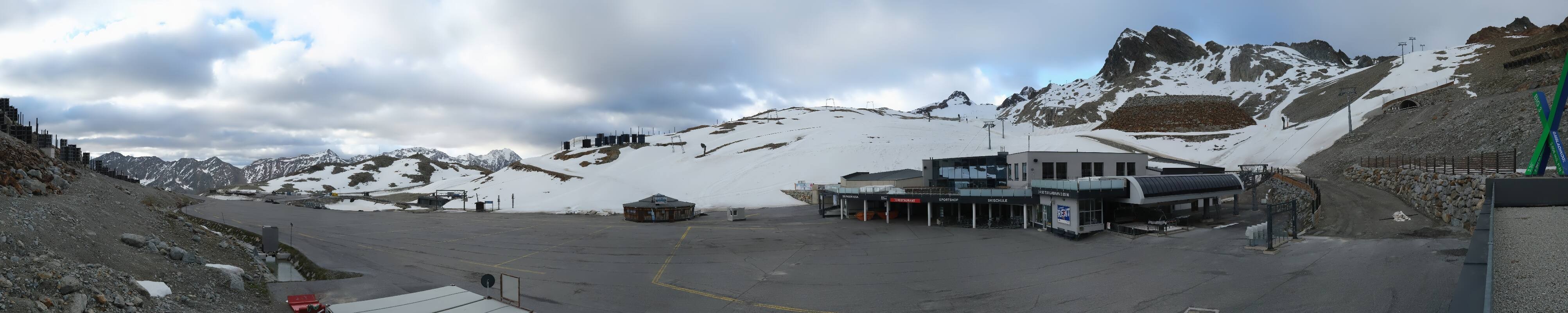 Archiv Foto Webcam Tiefenbachgletscher Ötztal