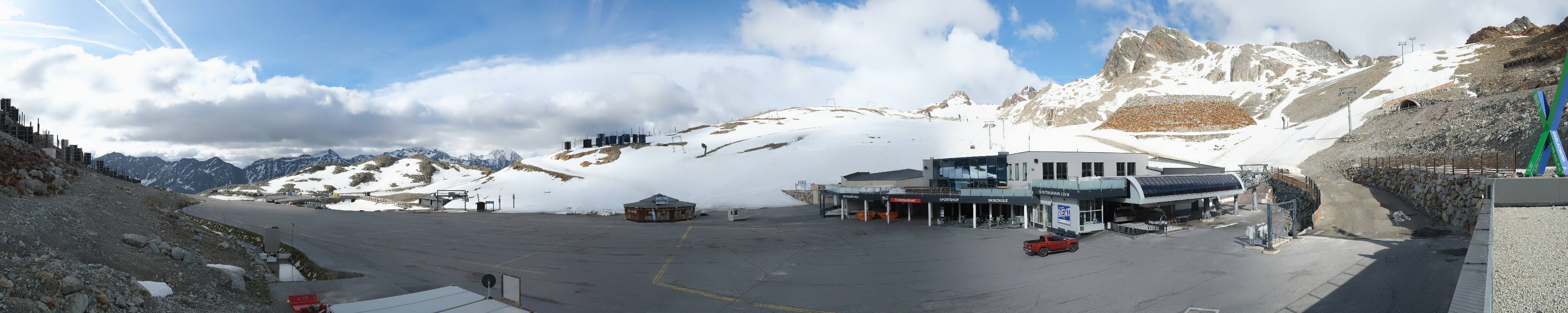 Archiv Foto Webcam Tiefenbachgletscher Ötztal
