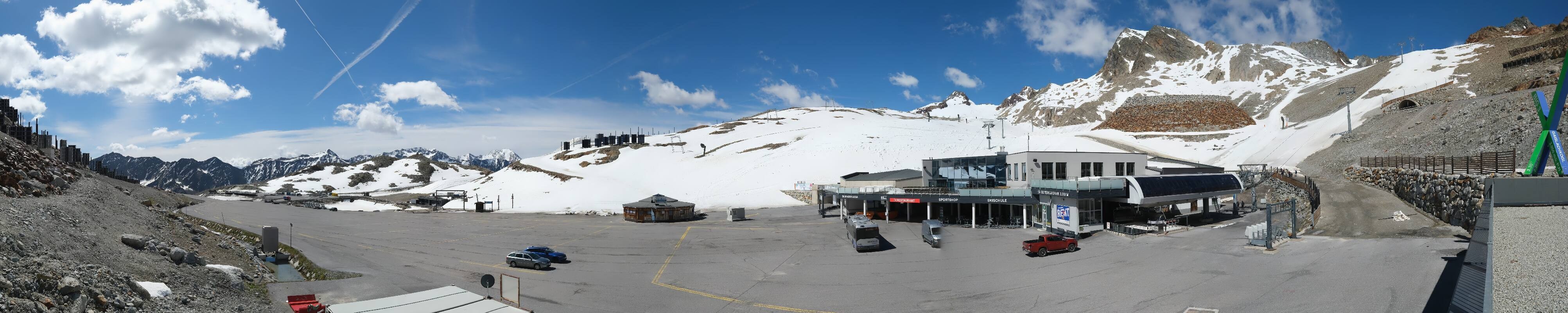 Archiv Foto Webcam Tiefenbachgletscher Ötztal