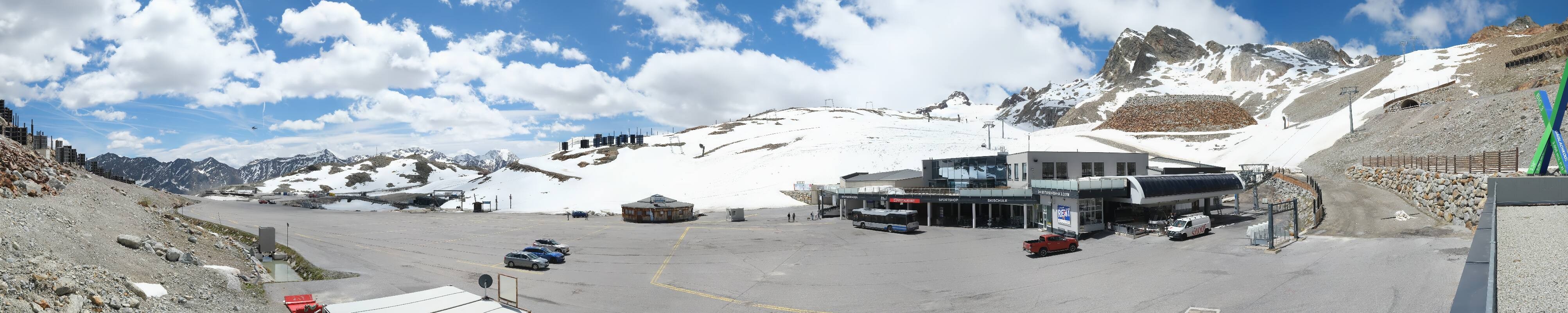 Archiv Foto Webcam Tiefenbachgletscher Ötztal